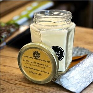 Ginger Ale Scented Candle , SCENT UNLEASHED LLC